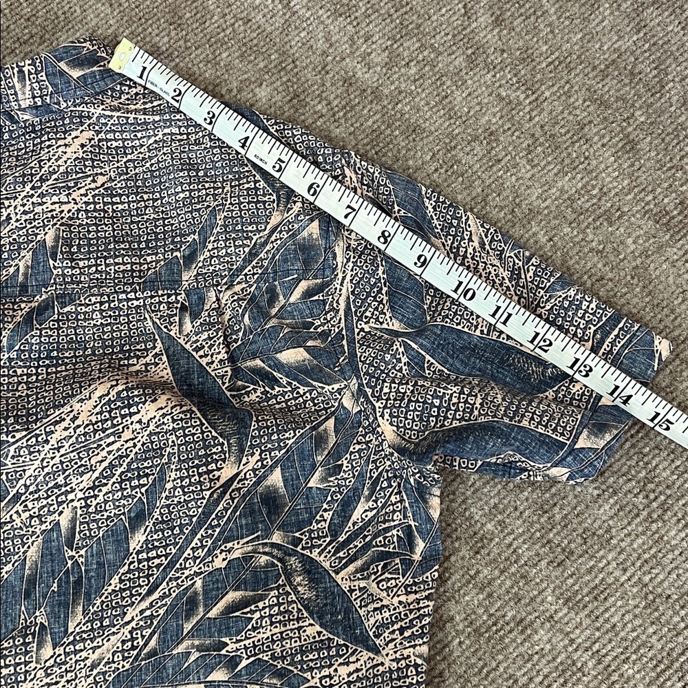 Retrofit blue and pink Casual Button Down men’s Shirt - Picture 5 of 5